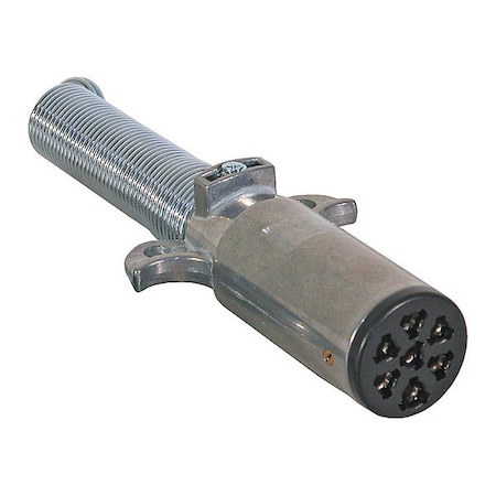 Buyers Products 7-Way Die-Cast Metal Trailer Connector - Trailer Side TC2007