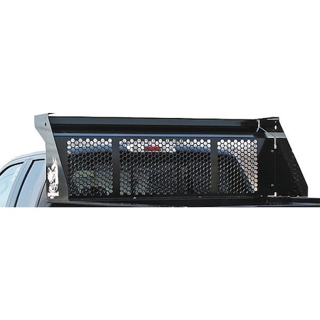 Buyers Products Black Steel Bolt-On Cab Guard for DumperDogg-Use with Steel Insert 5531010
