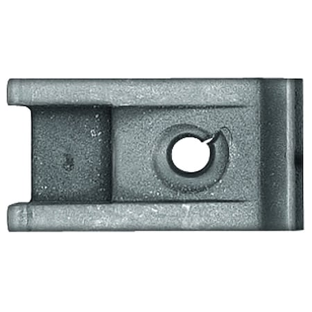 Zoro Select Spring Nut, #8, U Shape, Steel, Phosphate Finish, 100 PK 5750PK