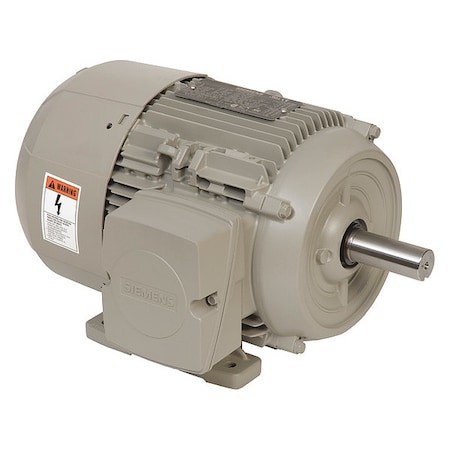 Siemens NEMA Motor, 1800 rpm, 208-230/460V, 12.5A