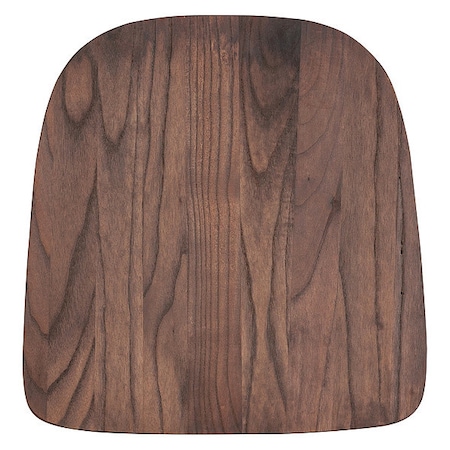 Flash Furniture Chair Seat, Rustic Walnut, Metal CH-31230M1D-GG