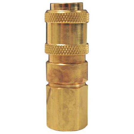 Dixon A Series Female Coupler Brass, NPTF 1/8" 1AF1-B