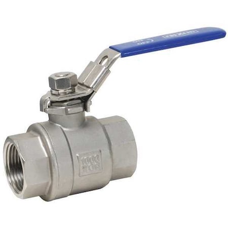 Dixon SS Ball Valve Full Port, LocKing, 1/2" SSLBV50