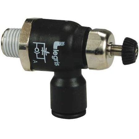 Dixon Legris Flow Control Valve, 1/4"NPT, OD1/4" 70655614