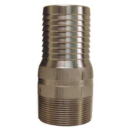 DIXON King Nipple, NPT Threaded Stainless, 2" RST25