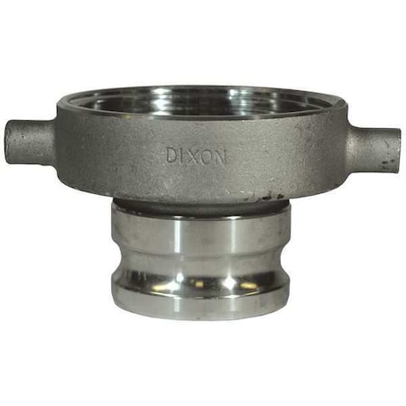 Dixon Cam/Groove Adapter x RailroadTankCar, 3" 300-TCA-AL