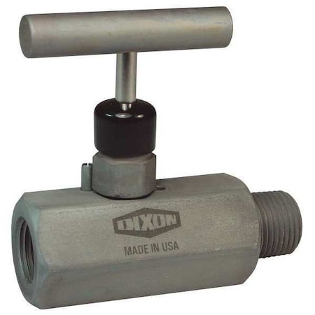Dixon Mini Needle Valve Male to Female ST, 1/2" MFC404