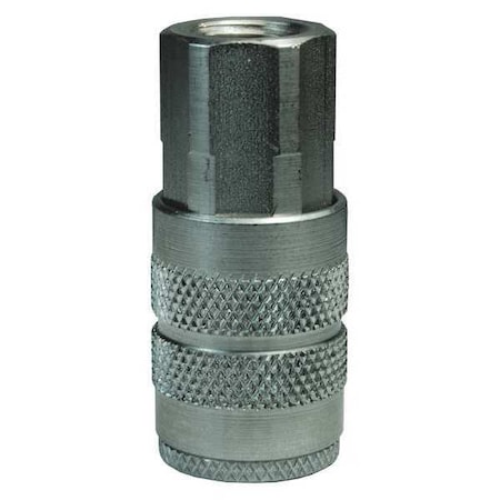 Dixon FSeries Manual Coupler 1/4", Hose, 1/4", SS 2FS2-S