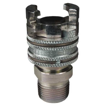 Dixon P-Series, MNPT 3/4", Coupler, 1/2", w/Sleeve 4PM6-FS