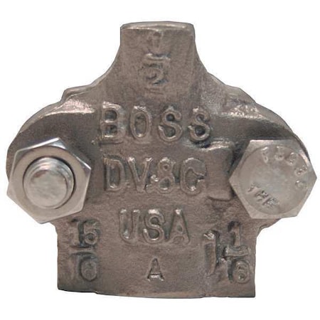 Dixon BossClamp2Bolt, SS 3/4", 1-10/64"-1-20/64" RBU9