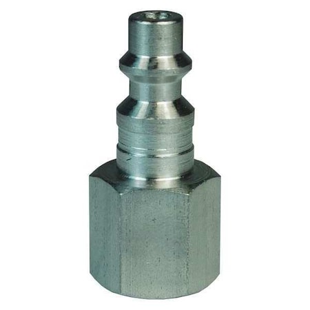 Dixon Industrial Female Plug SS, 1/2", NPTF, 1/2" D4F4-S