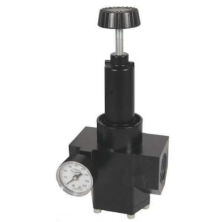 Dixon Wilkerson HiFlow Regulator R40, 2", Gauge R40-0CRG
