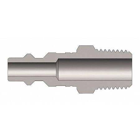 Dixon Industrial Male Plug ST, 1/2", NPTF, 1/4 D4M2
