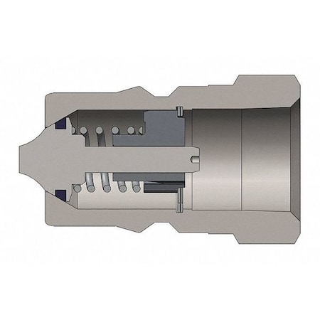 Dixon H-Series FNPT, 1/2", Plug, 1/2", ST H1F1