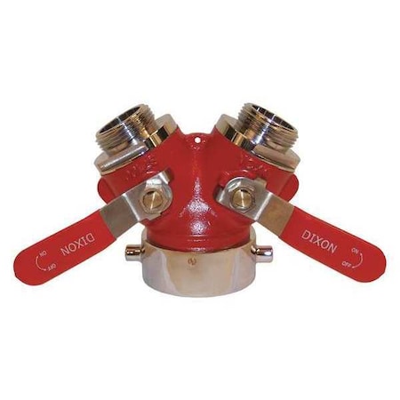 Dixon Ball Wye, 1/4", Turn Valve 1-1/2", Inlet S7100-15