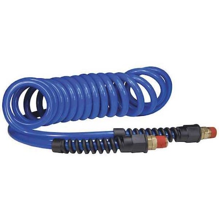 Dixon Self Storing Air Hose, 1/4", 25ft. PU1425