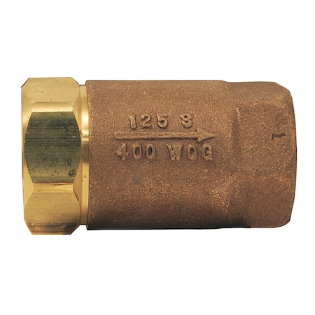 Dixon 1" FNPT Brass Ball Cone Check Valve 61-105
