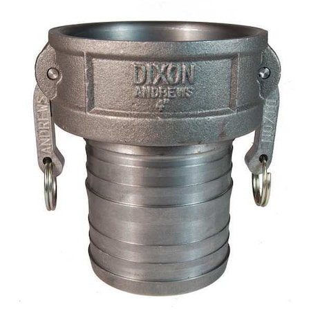Dixon Cam/Groove Coupler x Hose, Shank, 6", MI 600-C-MI