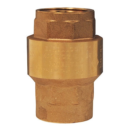 Dixon 2" FNPT Brass Spring Loaded Check Valve CV200