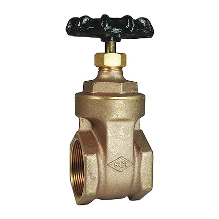 Dixon Brass Gate Valve, 1-1/4" BGV125