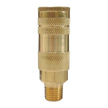 Dixon Air Chief Lincoln Male Coupler, 1/4", BR DC27
