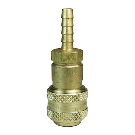 Dixon D-Series Coupler, 1/4", Hose, Barb 1/4", BR 2DS2-B