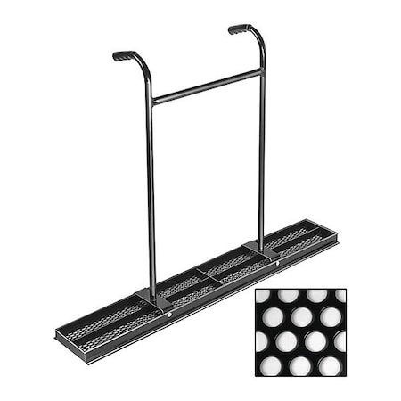 Kraft Tool Round Hole Tamper Grill without Handle 48" x 8" CC885-01