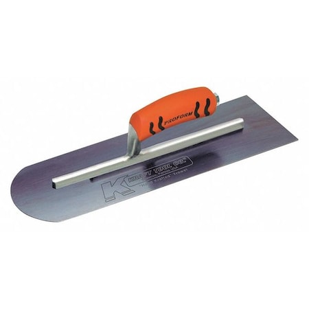 Kraft Tool Cement Finish Trowel, Round/Square, 14x4" CF284BPF