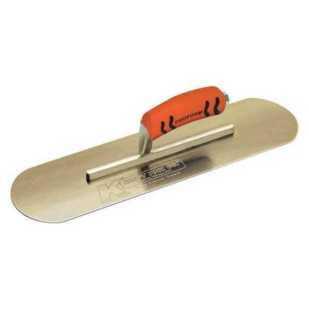 Kraft Tool Pool Trowel, Pro-Form, 6" Shank, 14x4" CF277PF