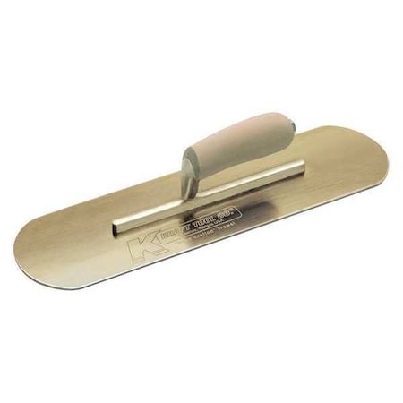 Kraft Tool Pool Trowel, Wood, 4-3/8"Shank, 12x3.5" CF276