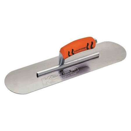 Kraft Tool Pool Trowel, CS, 3" Shank, 10x3" CF435PF