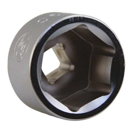Assenmacher Specialty Tools 3/8" Drive, 24mm Metric Socket, 6 Points, 24mm, Oil Filter, 6 pt. ASS2124