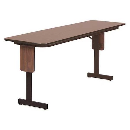 Correll Rectangle Panel Leg Folding Seminar Training Table, 24" W, 72" L, 29" H, High Pressure Laminate Top SP2472PX-06