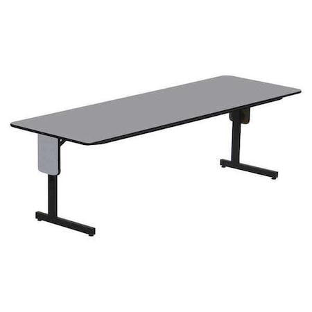 Correll Rectangle Panel Leg Folding Seminar Training Table, 24" W, 72" L, 29" H, High Pressure Laminate Top SP2472PX-15