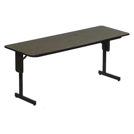 Correll Rectangle Panel Leg Folding Seminar Training Table, 24" W, 96" L, 29" H, High Pressure Laminate Top SP2496PX-01