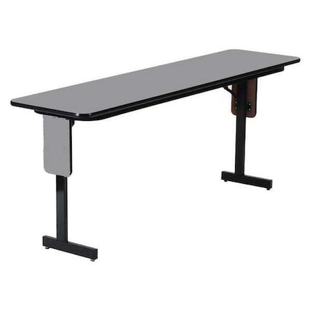 Correll Rectangle Panel Leg Folding Seminar Training Table, 18" W, 96" L, 29" H, High Pressure Laminate Top SP1896PX-15