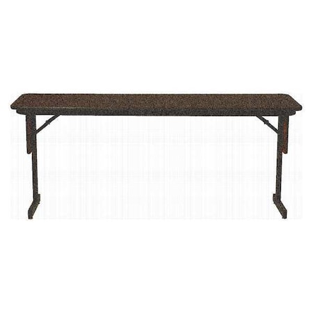 Correll Rectangle Panel Leg Folding Seminar Training Table, 18" W, 96" L, 29" H, High Pressure Laminate Top SP1896PX-01