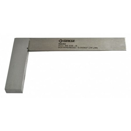 Groz Precision Steel Engineering, 6", Sq Blade 1003