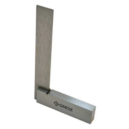 Groz Precision Steel Machinist, 4", Sq Blade 1102