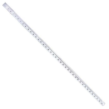 Groz Stainless Steel Ruler, 40", English/Met 1334