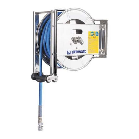 Prevost Prevost 5/8" x 50 ft. Food Grade Hose Reel, 145 psi, w/Hose DGOI 1615LS