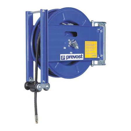 Prevost Prevost 1/2" x 33 ft. Oil Hose Reel, Max 870 psi, w/Hose DMO 1310OIL