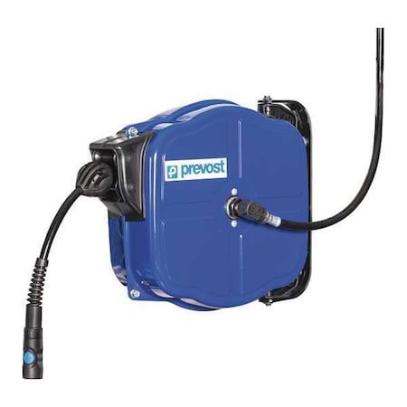 Prevost Hose Reel, 5/16" Hose Dia., 40 ft. Length, 175 psi, Media - Hose Reels: Compressed Air DPF 0812IS
