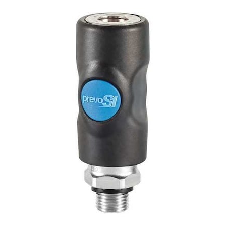 Prevost Industrial Safety Coupler, 1/2" MNPT ISI 061253