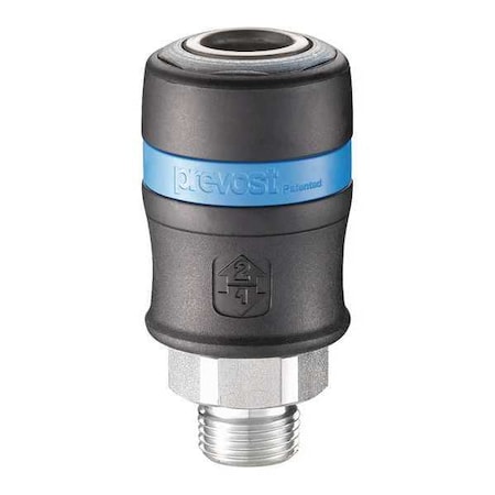 Prevost Industrial Safety Coupler, 1/2" MNPT ISG 111253