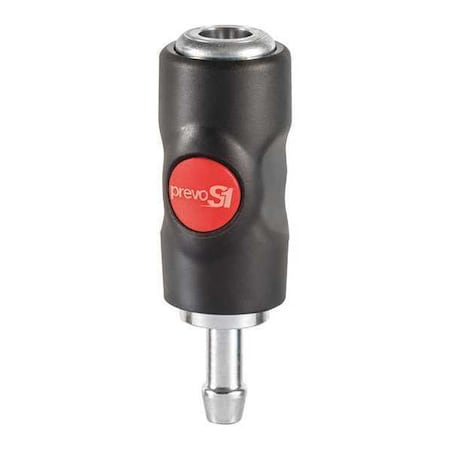 Prevost TruFlate Safety Coupler, 3/8" Barb USI 061810