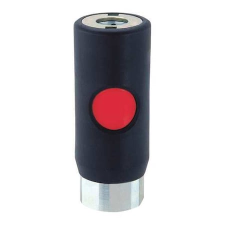 Prevost TruFlate Safety Coupler, 1/2" FNPT USC 061203