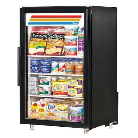 True Countertop Glass Door Merchandiser GDM-07-HC-TSL01-BLK