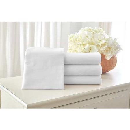 5 Star Hotel Collection Pillow Case, 300 Solid, 4" Hem, 21x31", PK12 1S17295