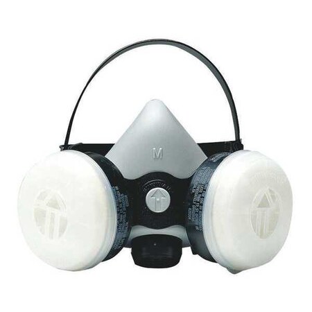 Sas Safety Half Mask Respirator, L, Low Maint 3761-50